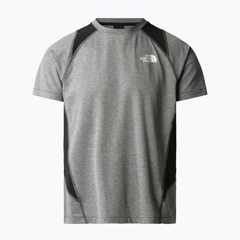Camicia da trekking da uomo The North Face AO Glacier asphalt grey white heather/black
