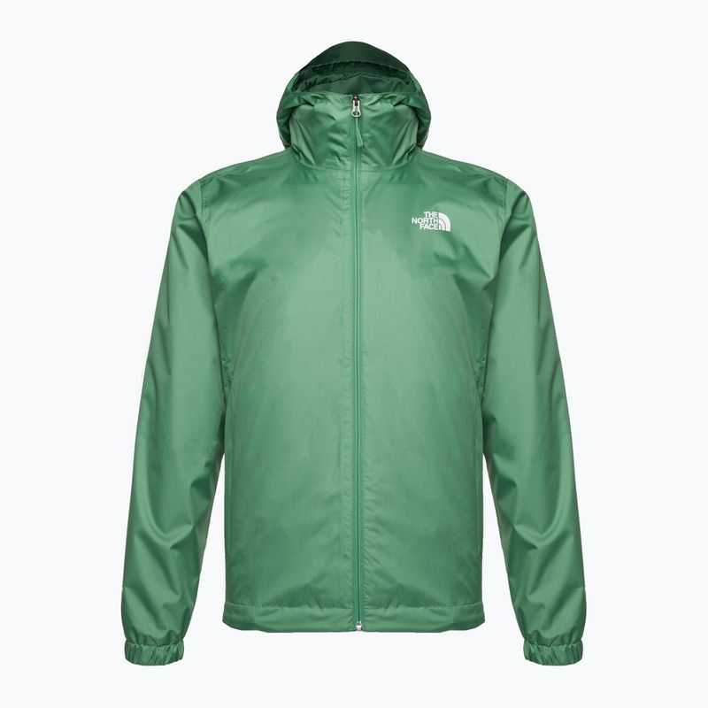 Giacca antipioggia da uomo The North Face Quest verde erba intenso 6