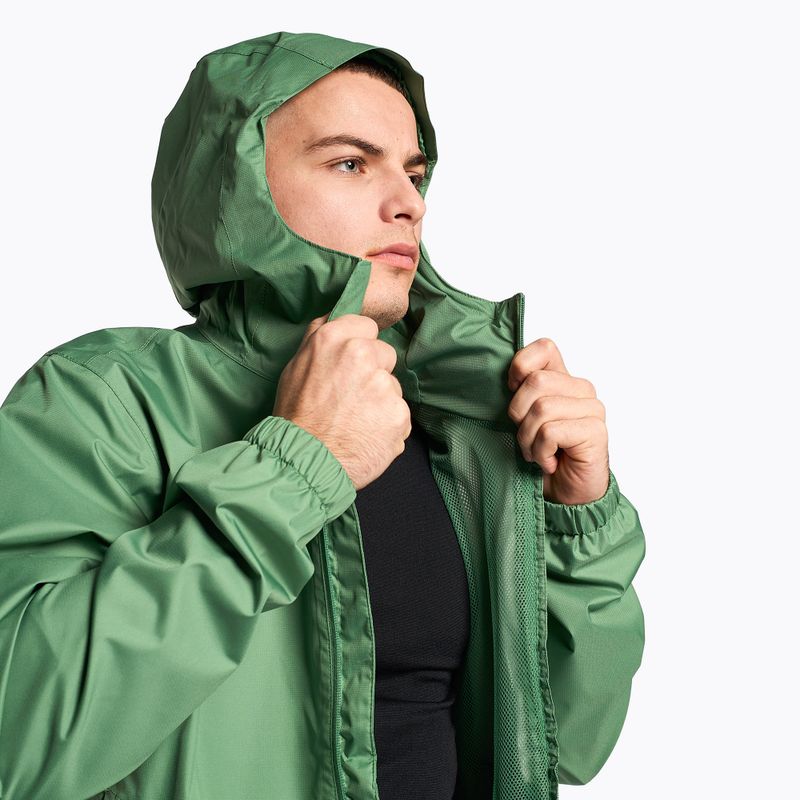 Giacca antipioggia da uomo The North Face Quest verde erba intenso 3