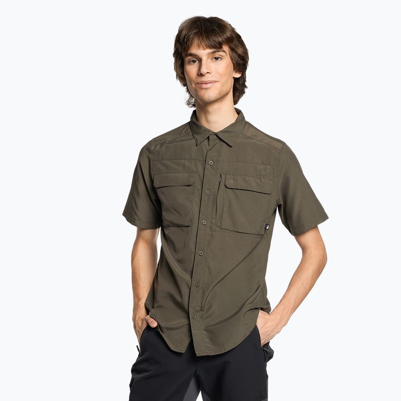 Camicia da uomo The North Face Sequoia taupe verde