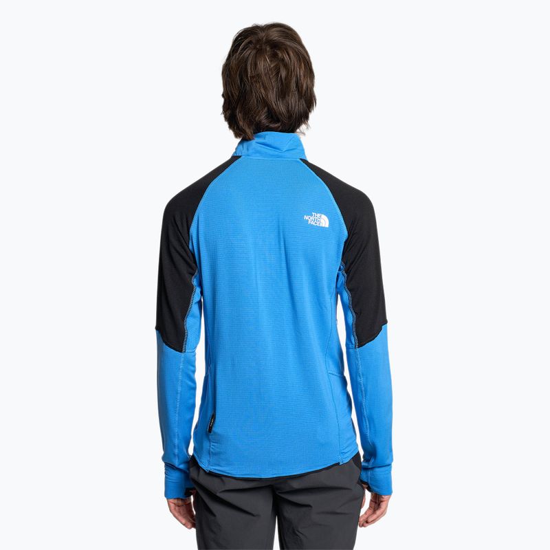 Felpa da trekking da uomo The North Face Bolt Polartec super sonic blu/nero 2