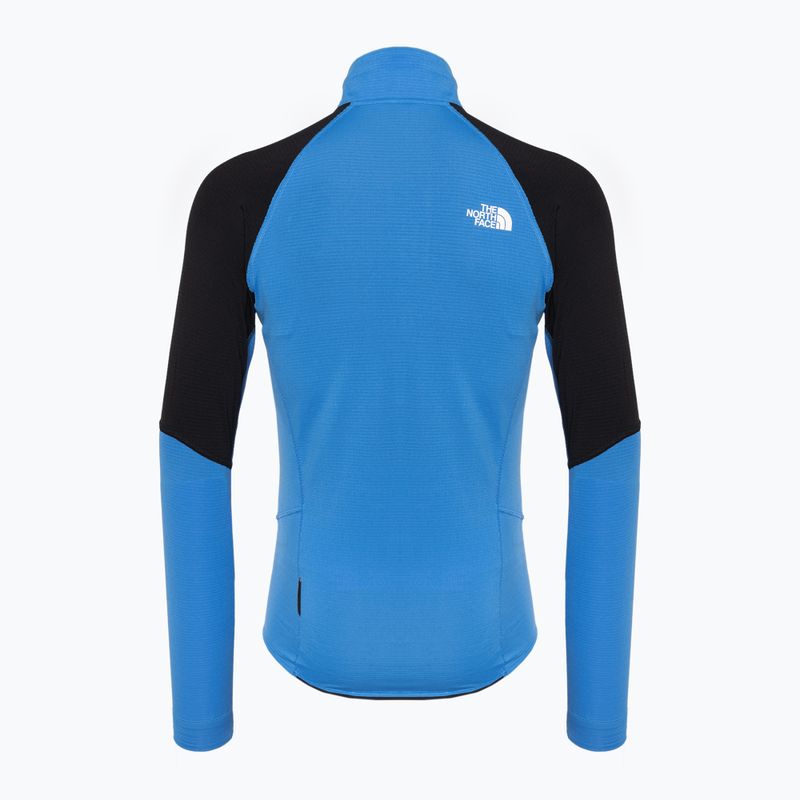 Felpa da trekking da uomo The North Face Bolt Polartec super sonic blu/nero 6