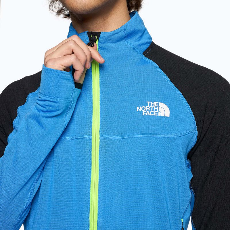 Felpa da trekking da uomo The North Face Bolt Polartec super sonic blu/nero 4