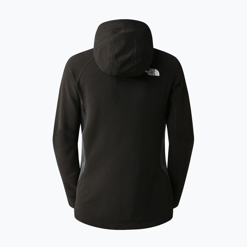 Felpa trekking donna The North Face AO Full Zip Hoodie nero/grigio asfalto 6