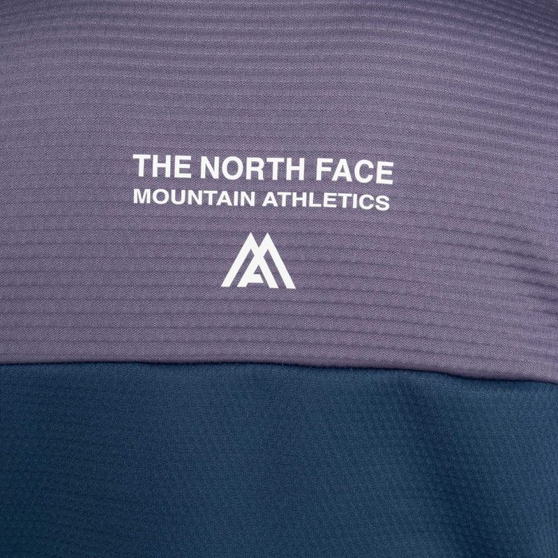Felpa trekking donna The North Face Ma Crew Neck Fleece ardesia lunare/blu scuro 4