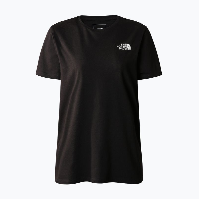 Maglietta da trekking da donna The North Face Foundation Graphic nero/bianco gardenia 4