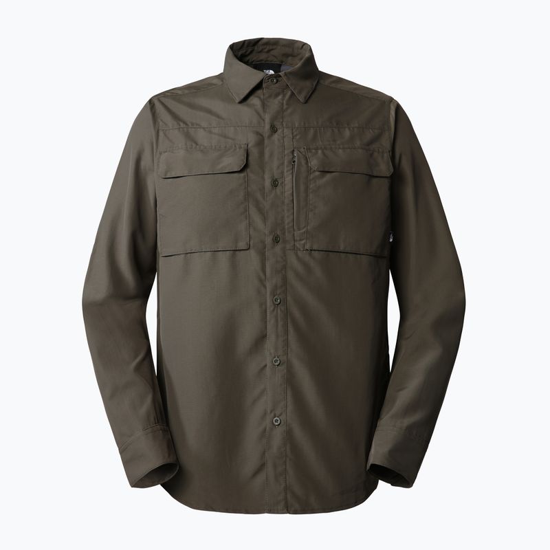 Camicia da uomo The North Face Sequoia new taupe green
