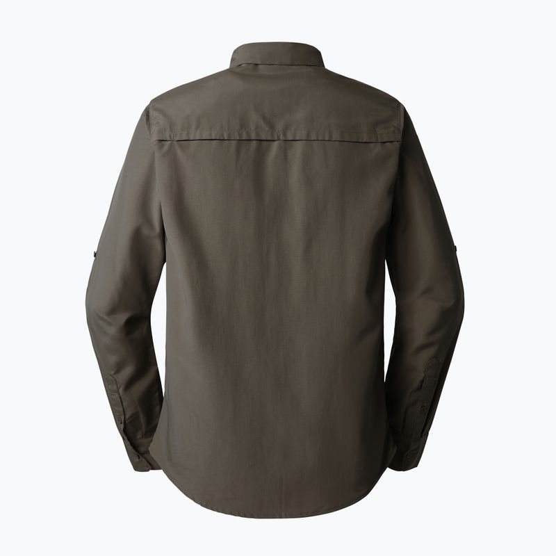 Camicia da uomo The North Face Sequoia new taupe green 2