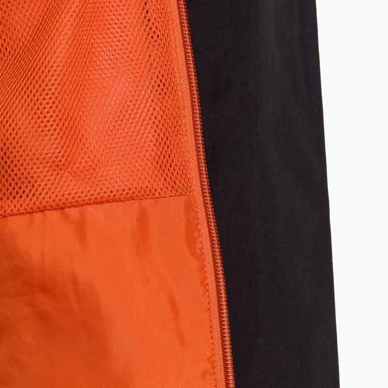 Giacca da pioggia da uomo The North Face Stratos rustet bronze/arrowwood yellow/nero 4