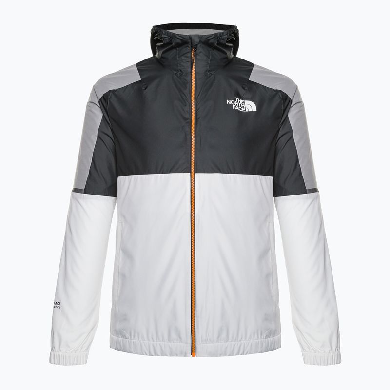Giacca The North Face MA Wind Full Zip da uomo, bianco/grigio asfalto/grigio metallizzato