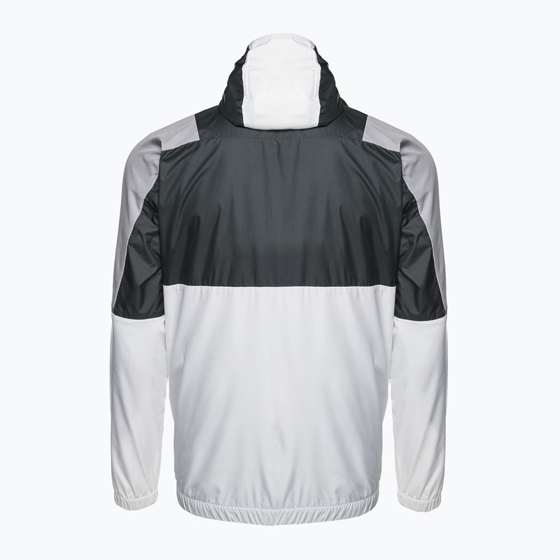 Giacca The North Face MA Wind Full Zip da uomo, bianco/grigio asfalto/grigio metallizzato 2