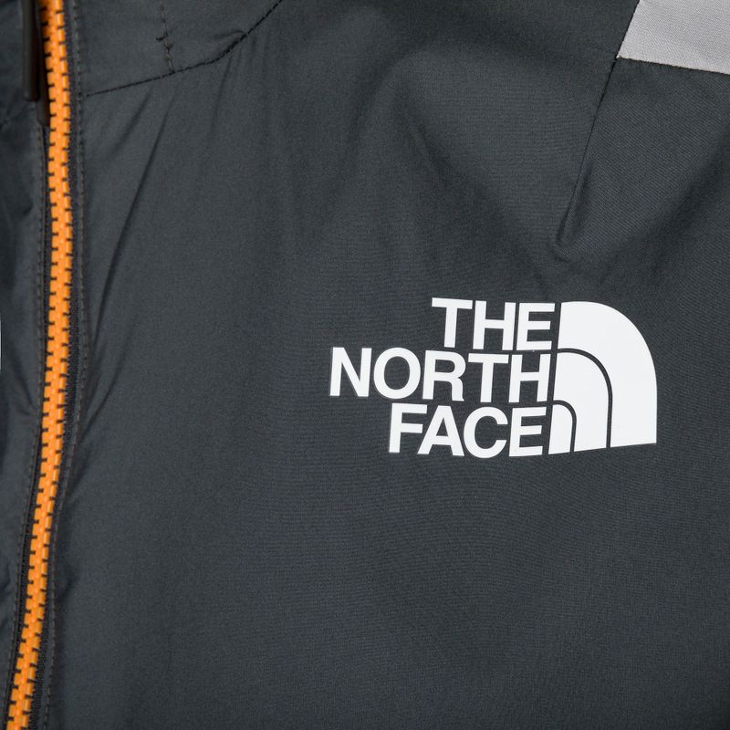 Giacca The North Face MA Wind Full Zip da uomo, bianco/grigio asfalto/grigio metallizzato 3