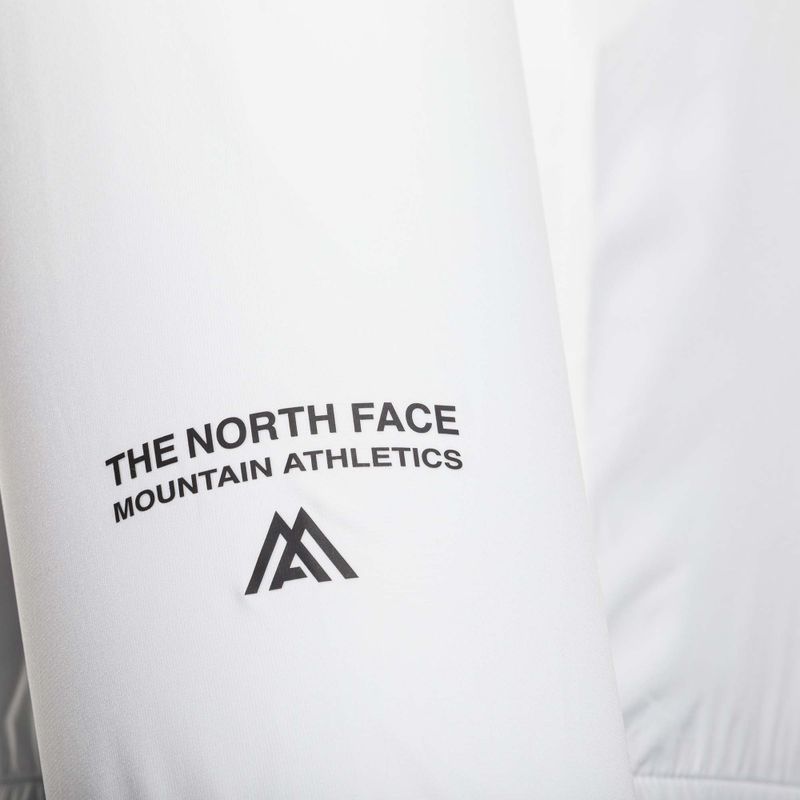Giacca The North Face MA Wind Full Zip da uomo, bianco/grigio asfalto/grigio metallizzato 4