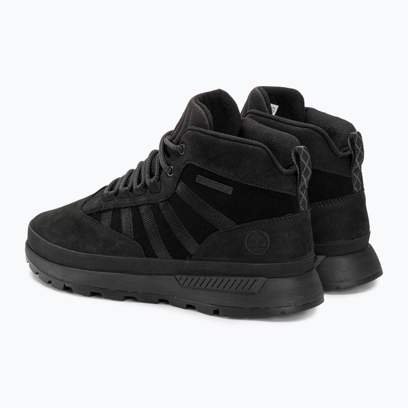 Uomo Timberland Euro Trekker Mid Stivali da trekking in pelle nubuck blackout 3