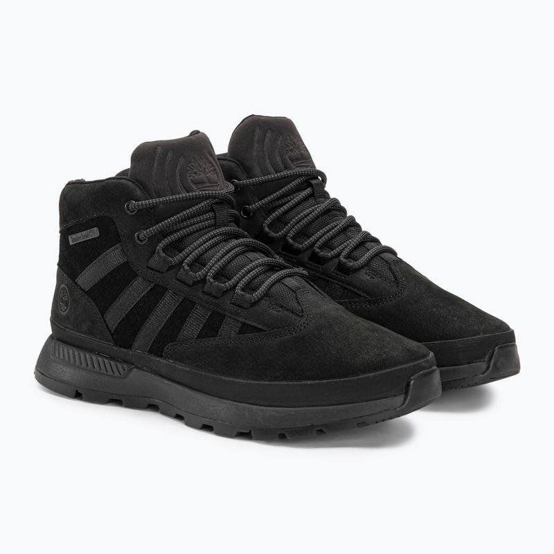 Uomo Timberland Euro Trekker Mid Stivali da trekking in pelle nubuck blackout 4