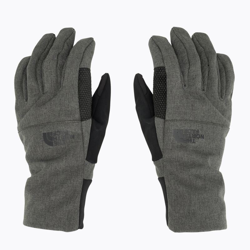 Guanti da trekking da uomo The North Face Apex Etip grigio scuro erica 3