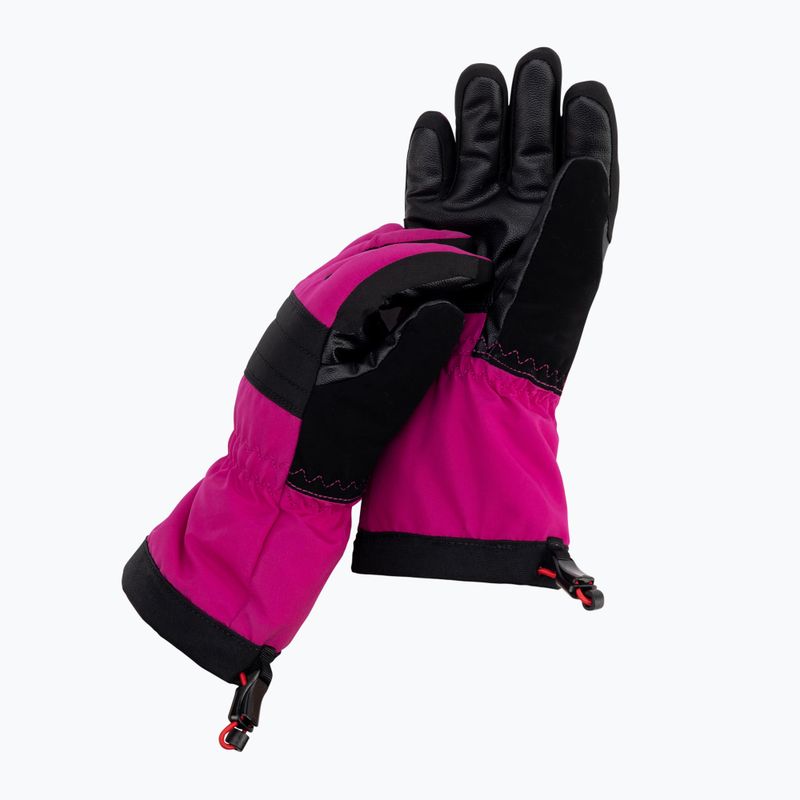 Guanto da sci per bambini The North Face Montana Ski fuschia rosa/nero