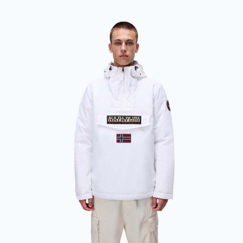 Giacca Napapijri Rainforest Winter 3 uomo blu marino bianco brillante