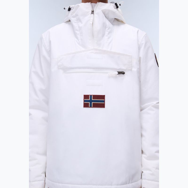 Giacca Napapijri Rainforest Winter 3 uomo blu marino bianco brillante 6