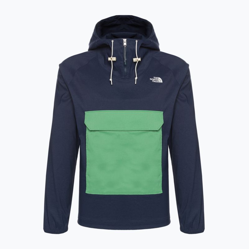 Giacca a vento da uomo The North Face Class V Pullover summit navy/deep green grass