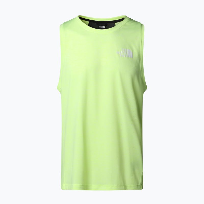 Canotta trekking uomo The North Face MA Tank led giallo bianco erica/grigio asfalto 4