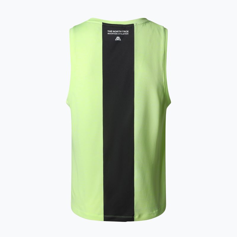 Canotta trekking uomo The North Face MA Tank led giallo bianco erica/grigio asfalto 5
