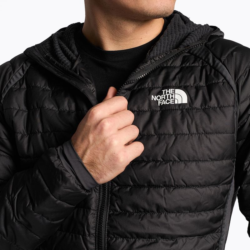 Giacca The North Face Insulation Hybrid uomo nero/grigio asfalto 4