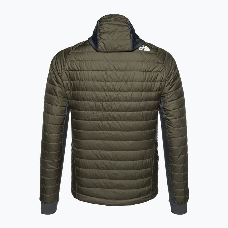 Giacca The North Face Insulation Hybrid da uomo, nuova, verde tortora/grigio asfalto 2