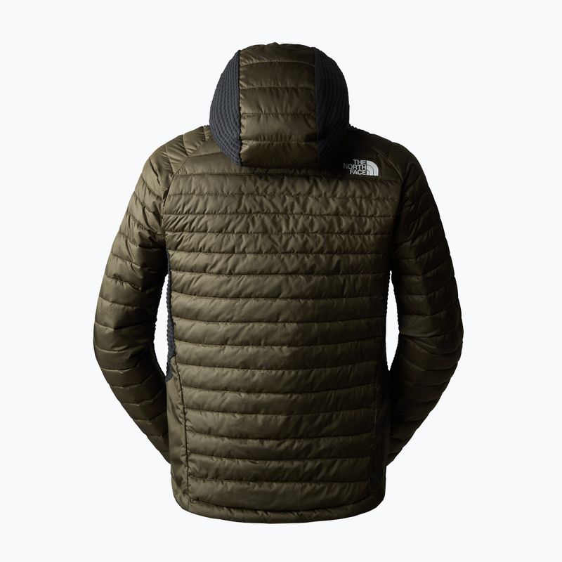 Giacca The North Face Insulation Hybrid da uomo, nuova, verde tortora/grigio asfalto 7