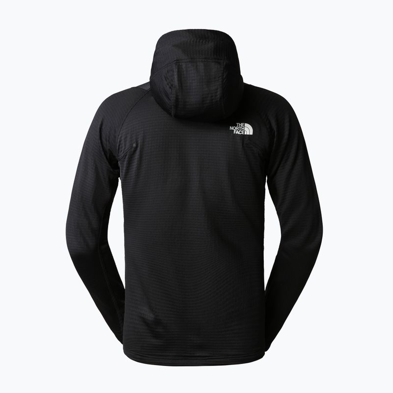 Felpa da trekking da uomo The North Face AO Full Zip Hoodie nero/grigio asfalto 2