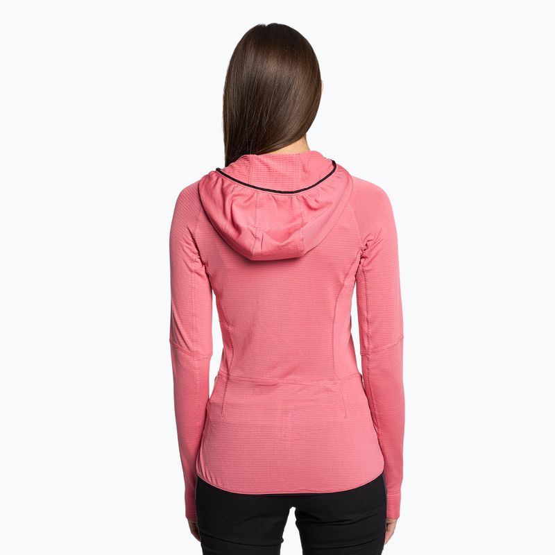 Felpa da trekking da donna The North Face Bolt Polartec Hoodie rosa cosmo/nero 2