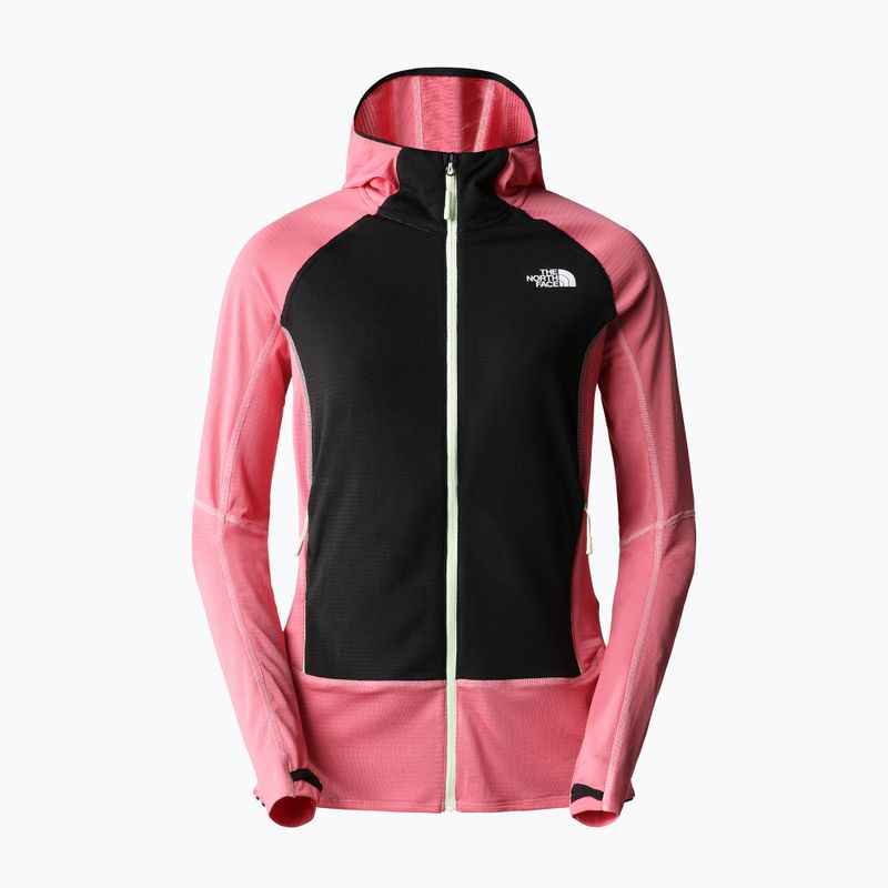 Felpa da trekking da donna The North Face Bolt Polartec Hoodie rosa cosmo/nero 6