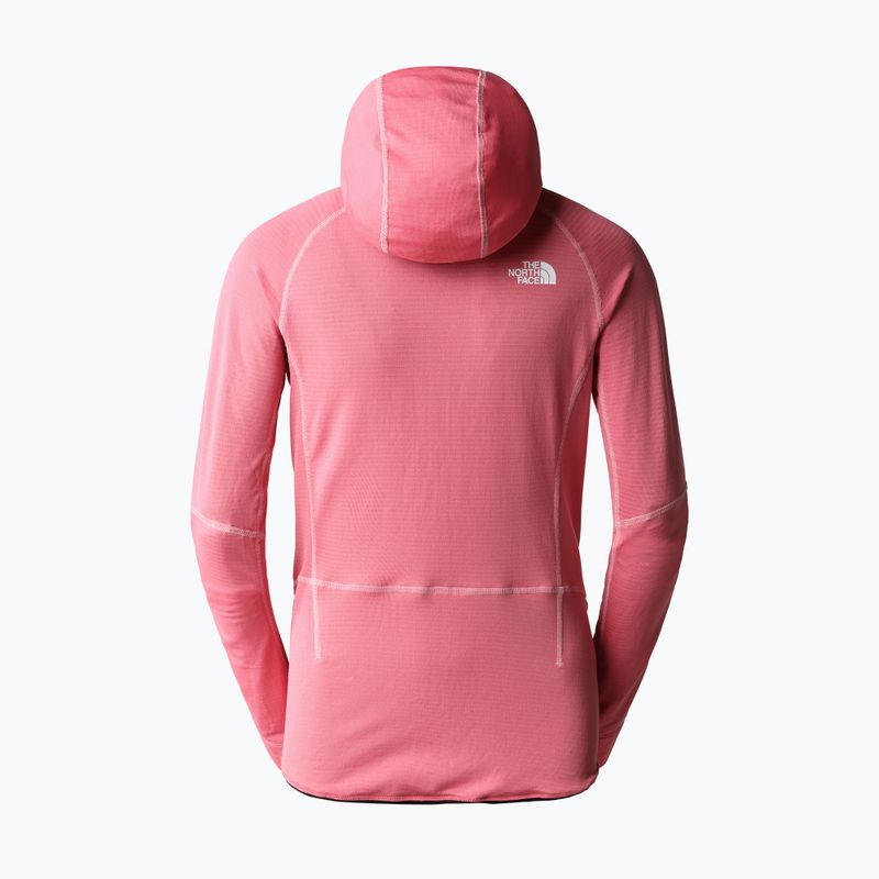 Felpa da trekking da donna The North Face Bolt Polartec Hoodie rosa cosmo/nero 7