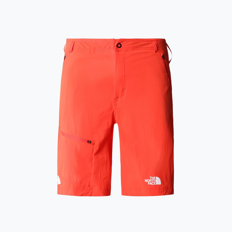 Pantaloncini da trekking The North Face Speedlight Slim Tapered da uomo rosso fuoco