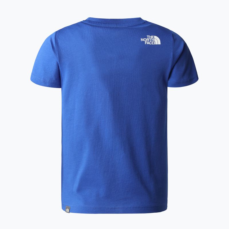 Maglietta da bambino The North Face Redbox blu 2