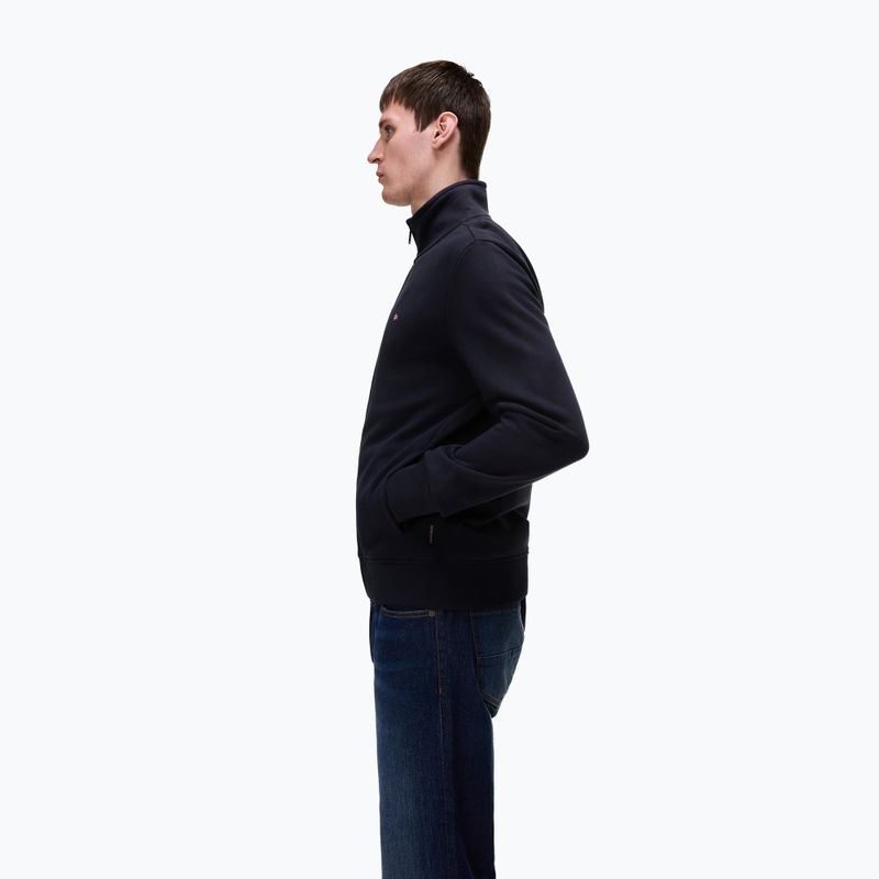 Felpa da uomo Napapijri Balis Fz Sum blu marine 3