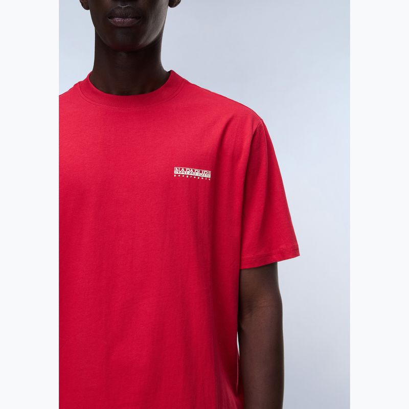 T-shirt uomo Napapijri S-Small Box american b raq 3