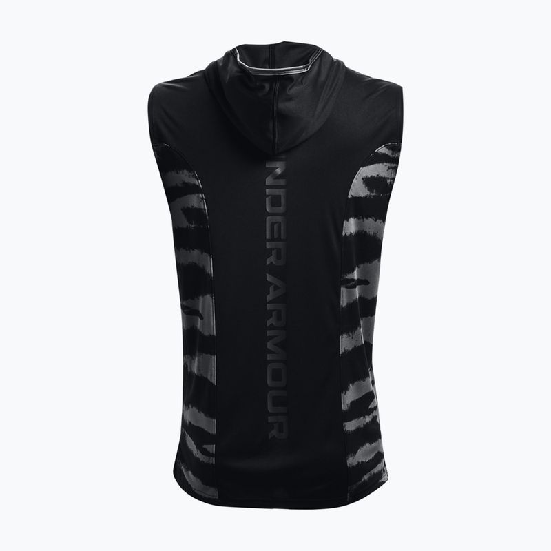 Under Armour basket uomo Baseline Tank Hoodie nero 2