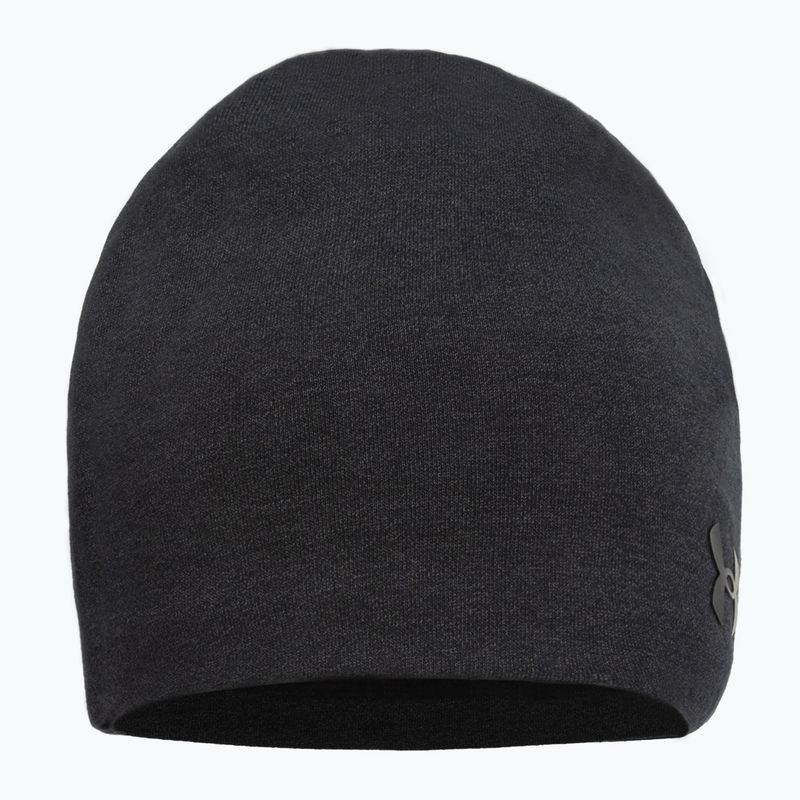 Berretto invernale da uomo Under Armour UA Storm Fleece Twist nero/grigio/nero 2