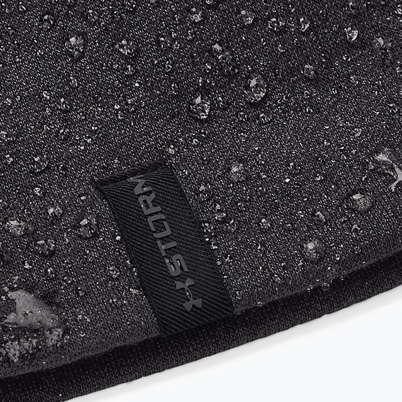 Berretto invernale da uomo Under Armour UA Storm Fleece Twist nero/grigio/nero 5