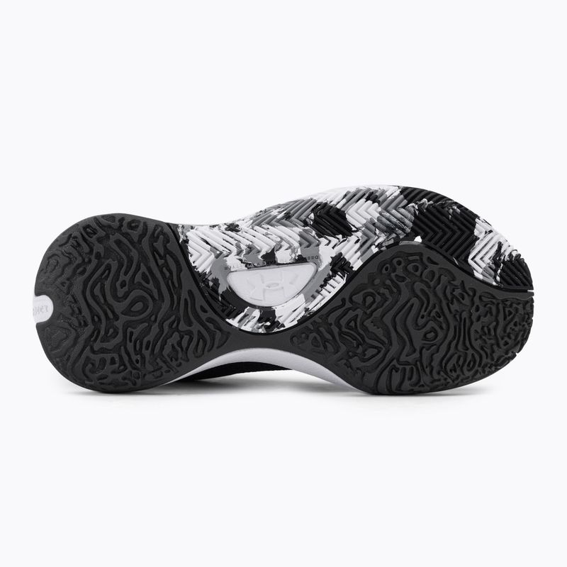 Under Armour GS Lockdown 6 nero profondo scarpe da basket per bambini 5