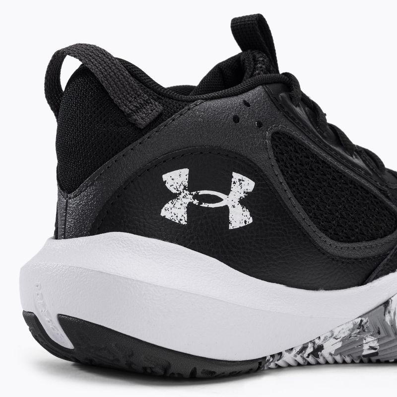 Under Armour GS Lockdown 6 nero profondo scarpe da basket per bambini 8