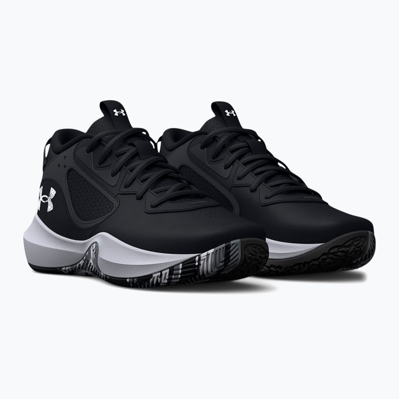 Under Armour GS Lockdown 6 nero profondo scarpe da basket per bambini 11