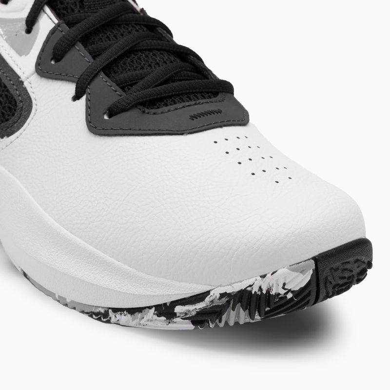 Under Armour Lockdown 6 scarpe da basket da uomo bianco/grigio/nero 7