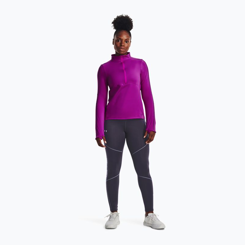 Felpa da donna Under Armour UA Train Cw 1/2 Zip stroboscopica/acciaio temperato 2