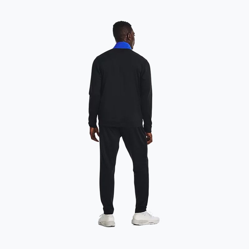 Under Armour UA Emea Tracksuit Novelty nero/blu/bianco da uomo 2