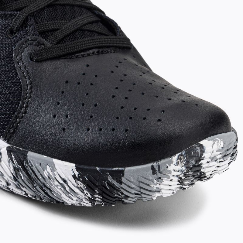 Under Armour Jet '21 scarpe da basket uomo nero/bianco/oro metallico 7