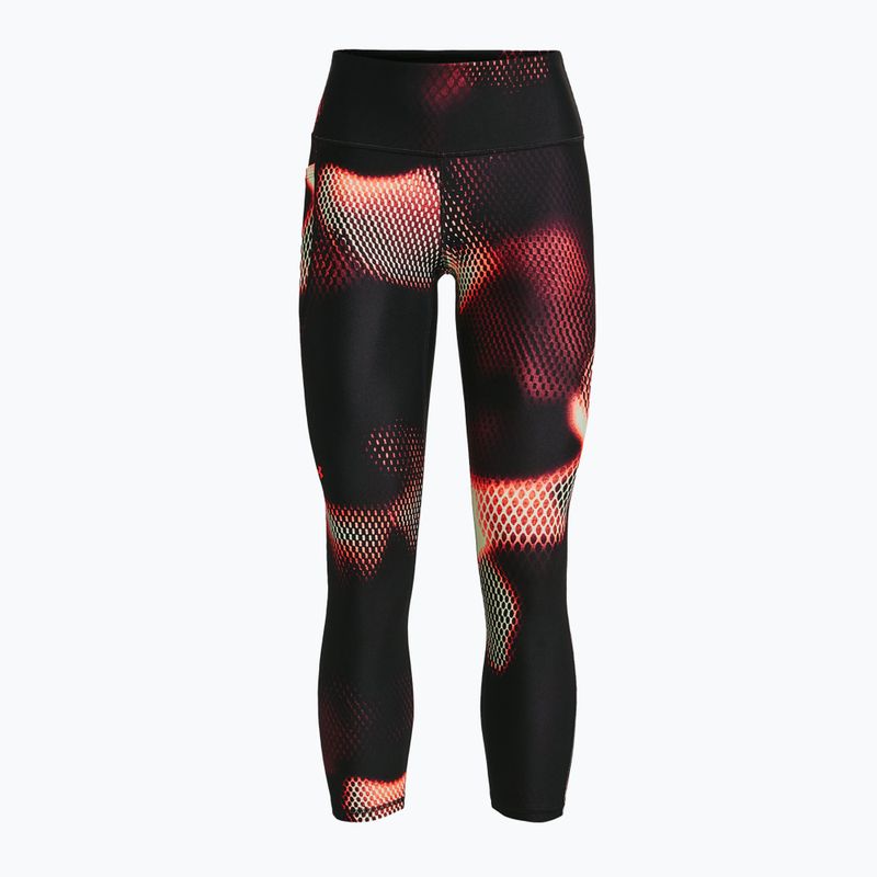 Leggings donna Under Armour Armour Aop Ankle Compression nero/rosso/bianco 3