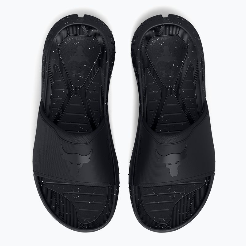 Ciabatte Under Armour Rock 3 black/white clay 4