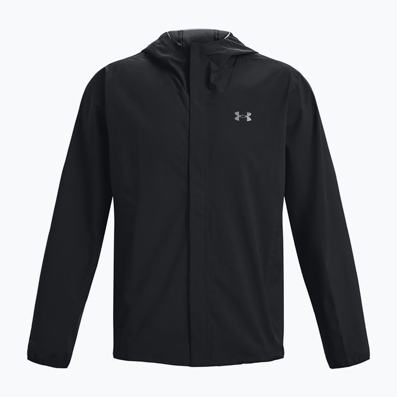 Giacca da allenamento Under Armour Cloudstrike Stretch nera/grigia da uomo 10